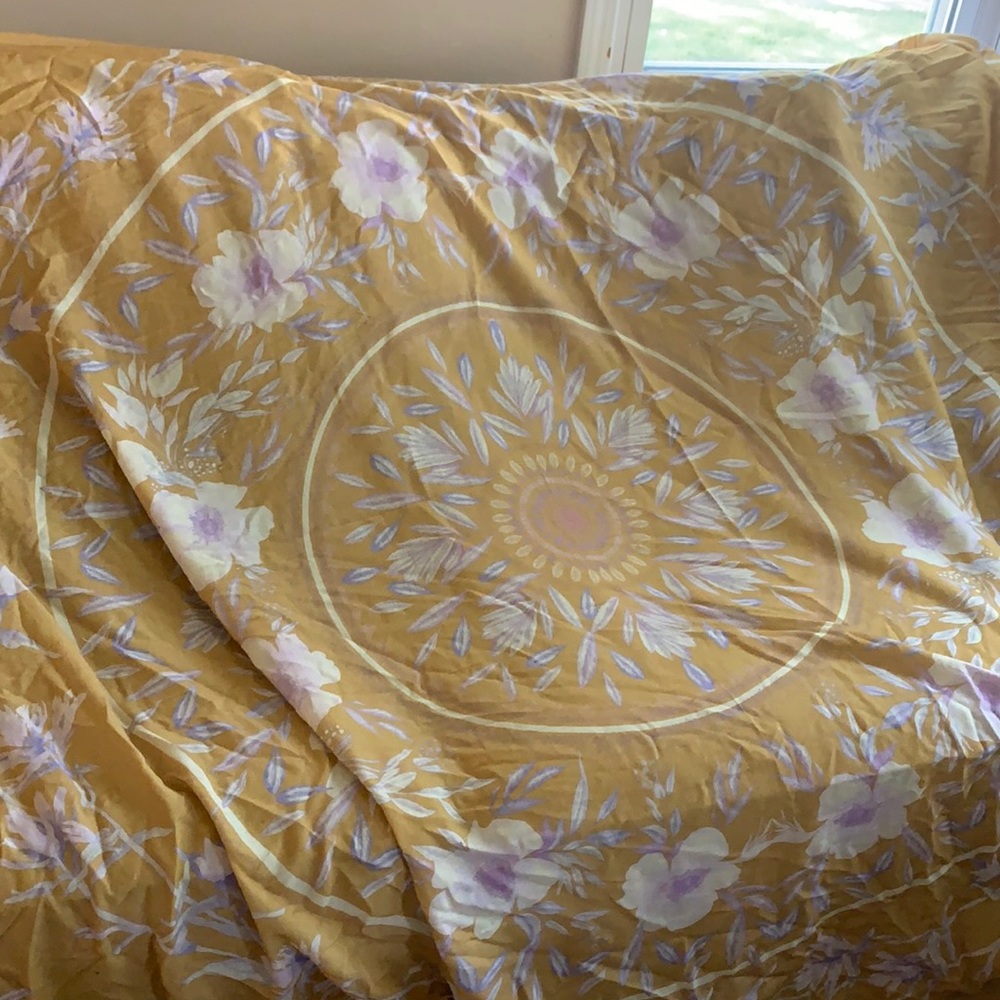Floral tapestry